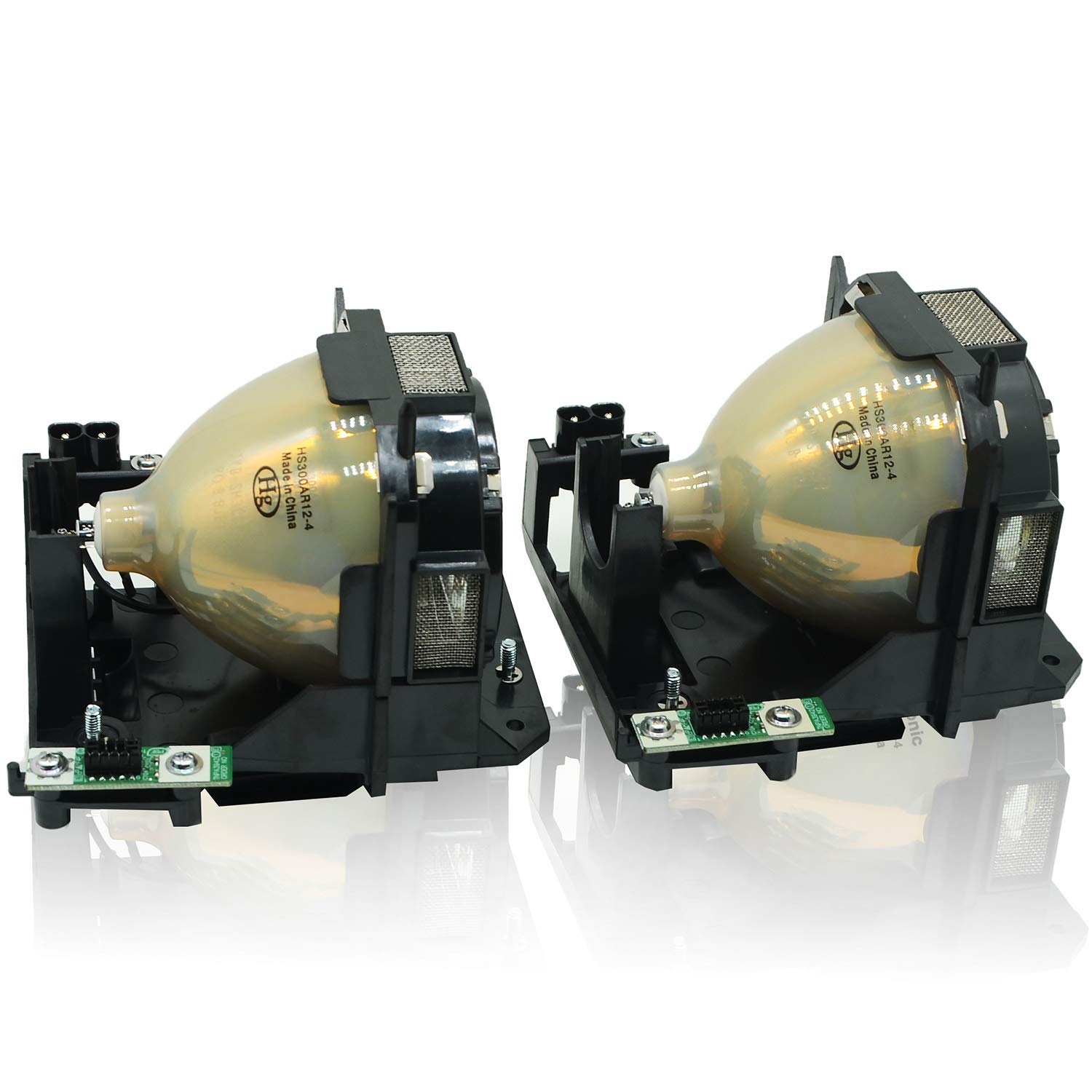 Amazon.co.jp: Allamp ET-LAD60W ET-LAD60AW 2灯セット 交換用 ランプ